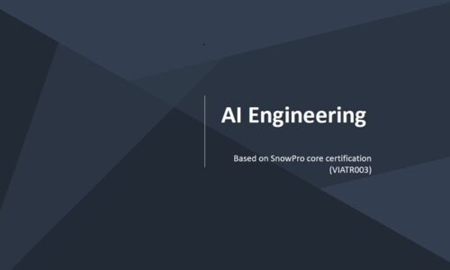 Instructor Led Course : Snowflake Data Cloud/SnowPro Core (40 Hours)